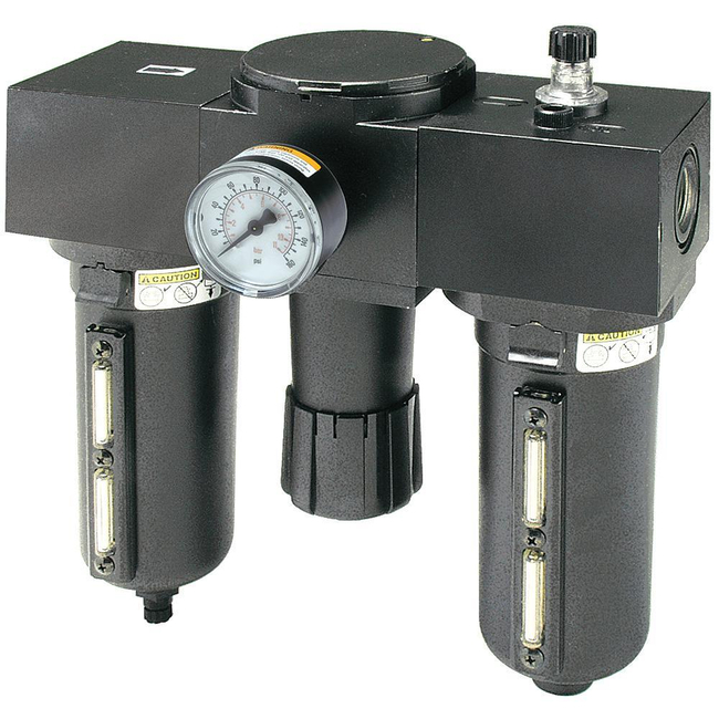 Hi-Flow Modular 2-Unit Mist FRL Combo - P3NCA Series